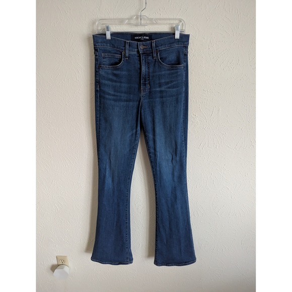 Veronica Beard Beverly jeans size 28 high-rise skinny flare denim $298 - Picture 3 of 8